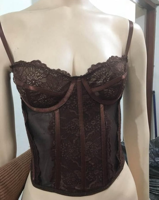 Corset Gemma Marrón